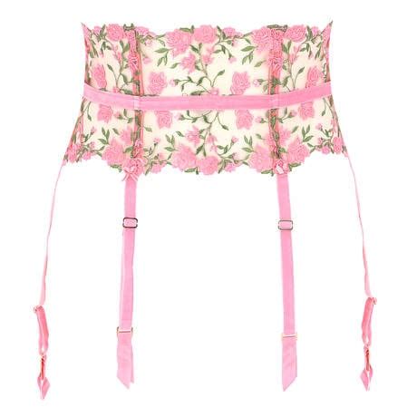 Dita Von Teese Pieces Lingerie Set Rosewyn Charming Pink