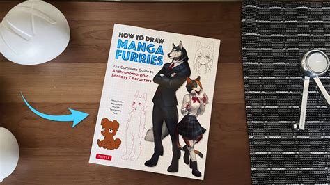 How To Draw Manga Furries Characters Book Review Youtube