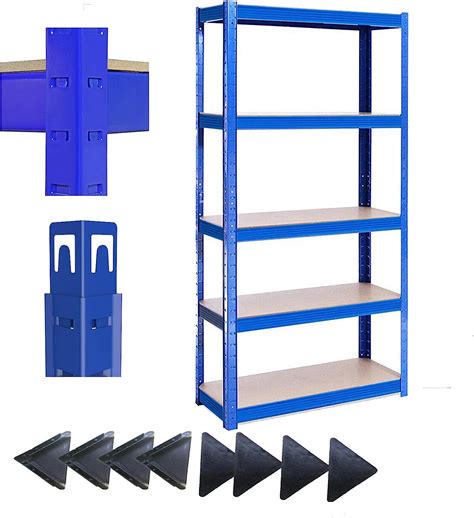 Amazon Autofu Tier Metal Shelving Unit Heavy Duty Shelves Garage