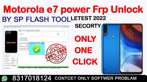 How To Unlock Moto E Power Frp Sp Flash Tool Moto E Power Frp