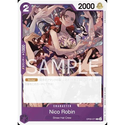 Nico Robin Common Op9 Emperors In The New World Carta One Piece