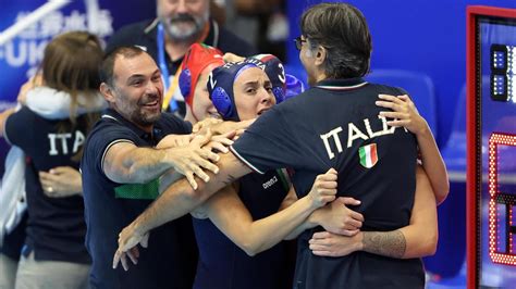 Mondiale Pallanuoto Setterosa In Semifinale Battuti Gli Usa