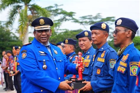 Pemkot Upacara HUT Ke 105 Damkar Dan Penyelamatan Utamakan