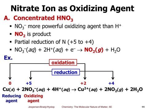 PPT Chapter 6 Oxidation Reduction Reactions PowerPoint Presentation