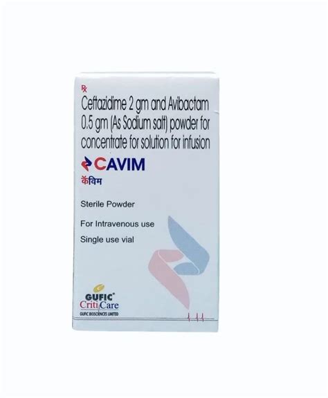 Cavim Ceftazidime Avibactam Injection At Rs 980 Piece Ceftazidime