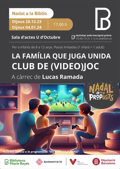 La família que juga unida Club de vídeo joc a càrrec de Lucas