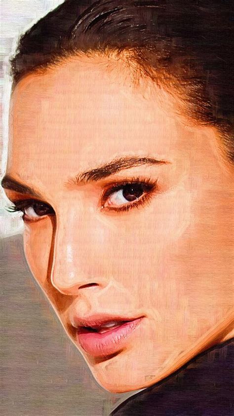 Gal Gadot Print Digital Art By Lilia Kosvintseva