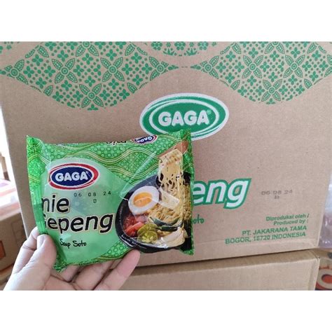 Jual Mie GAGA 1 Dus Kuah Dan Goreng Jalapeno Chipthole Extra Pedas Soup