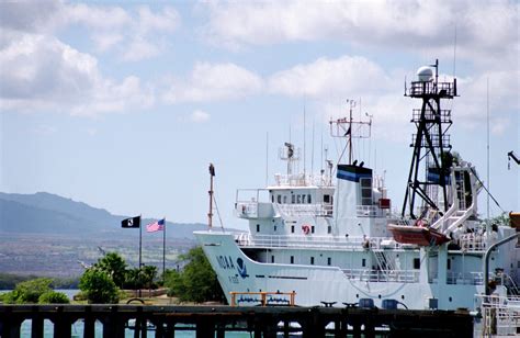 Port Side Off Centerline View Of The National Oceanographic And