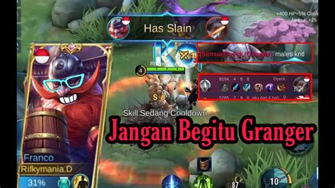 Franco Gameplay Kita Lock Terus Core Musuh Sampe Feed Cara