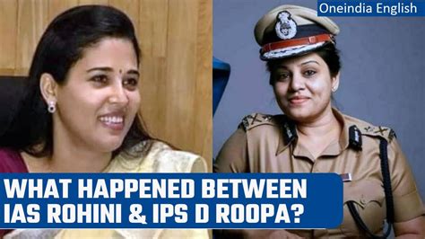 Karnataka Photo Row IPS Officer D Roopa Moudgil Vs IAS Officer Rohini