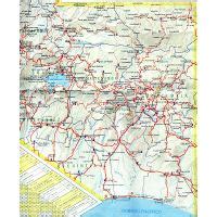 Large Detailed Western Guatemala Road Map Guatemala North America