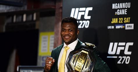 Francis Ngannou may be UFC champ worth millions, but he says ‘you never ...