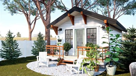 Tiny House Representing Minimalist Life 5m x 6m - Dream Tiny Living 