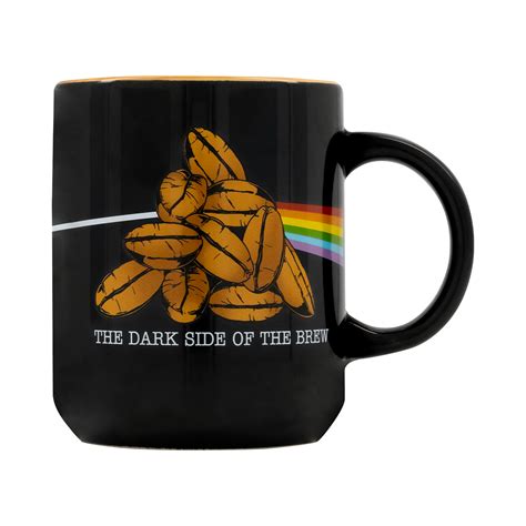 Pink Floyd Dark Side Of The Brew Ceramic Cappuccino Mug 20oz Shop