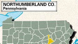 Northumberland | county, Pennsylvania, United States | Britannica