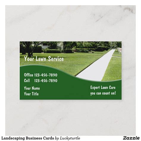 Landscaping Lawn Care Mower Business Card Template Artofit