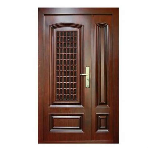 Tan Brown Powder Coated Srk 101 Wood Finish Stainless Steel Door At Rs