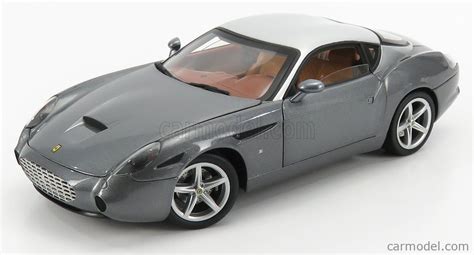 MATTEL HOT WHEELS L Scale FERRARI GTZ ZAGATO GREY MET