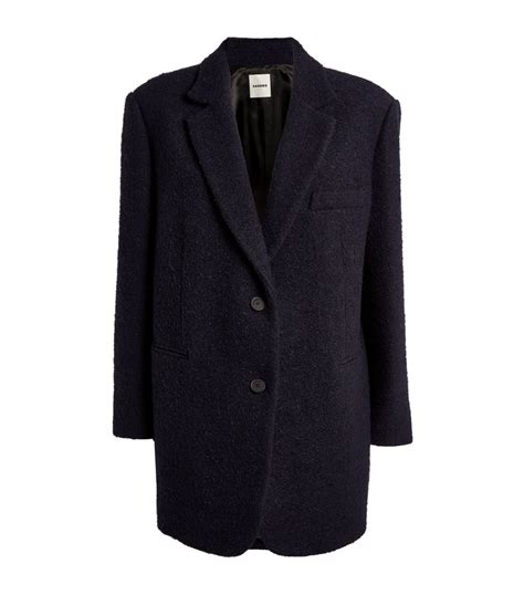 Womens Sandro Blue Oversized Blazer Harrods Uk