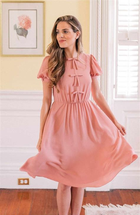 Gal Meets Glam Collection Crepe Puff Sleeve Dress Ad 158 Dresses