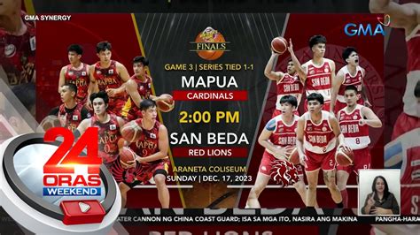 San Beda Red Lions Wagi Kontra Mapua Cardinals Sa Game 2 71 65