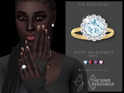 The Sims Resource Kelsy Engagement Ring