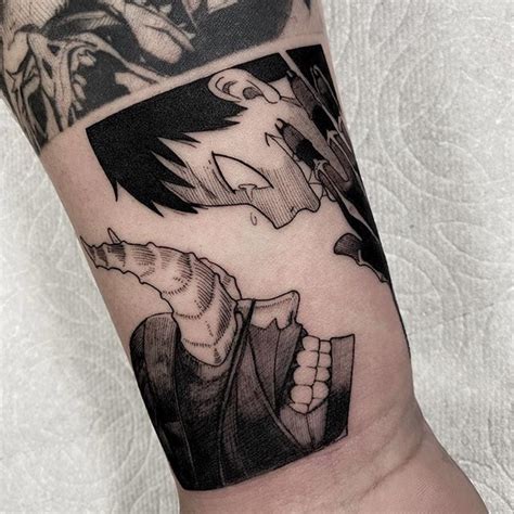 Aggregate More Than 54 Anime Panel Tattoo Sleeve In Cdgdbentre