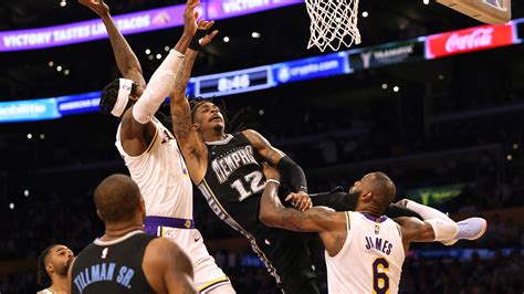 Nba Playoffs Memphis Grizzlies Vs Los Angeles Lakers Predictions