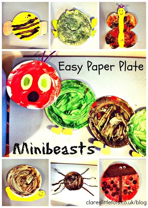 Minibeast Ideas For Toddlers Clares Little Tots Minibeasts Paper