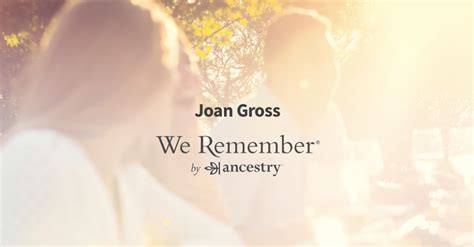 Joan Gross 1961 1980 Obituary