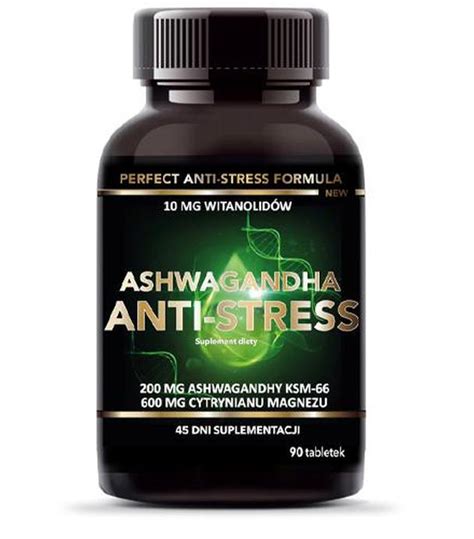 Intenson Ashwagandha Anti Stress Tabl Cena Wskazania W A Ciwo Ci