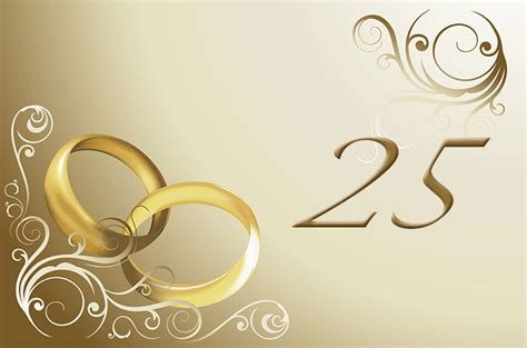 Wedding Anniversary 25th