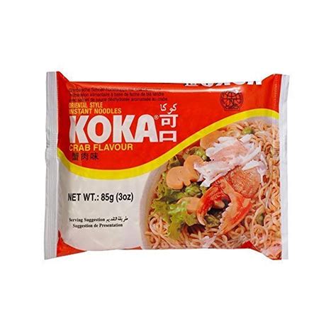 Koka Noodles Crab Flavor 85g سوبرماركت كرز Karaz Supermarket