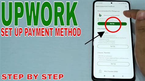 How To Set Up Payment Method In Upwork 🔴 Youtube