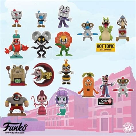 Funko Mania Funko Mystery Mini Hilda Berg Jogos Games Cuphead