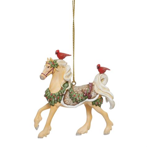 Trail Of Painted Ponies Landing Spot Pony Ornament Enesco Christmas