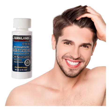 Minoxidil 5 Kirkland Signature® 60ml Tratamiento Para 1 Mes Mercadolibre