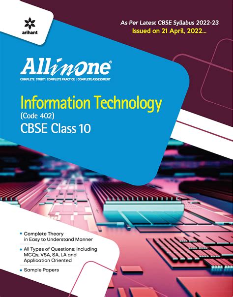 Cbse All In One Information Technology Code 402 Class 10 2022 23