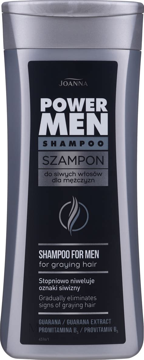 Joanna Power Graying Hair Shampoo For Men Man Shampoo For Grey Hair Makeupuk