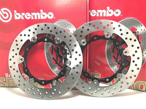 Yamaha Tmax Abs Paire Disques De Frein Avant Brembo Or