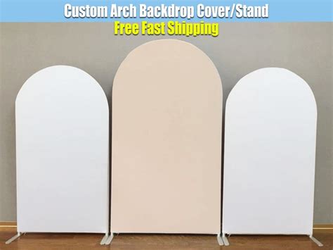 Nude Arch Backdrop Arched Stand Frame Double Sided Fabric Etsy