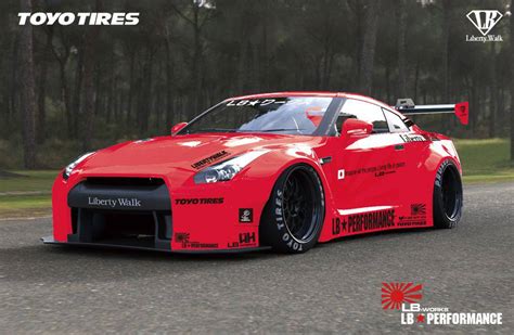 Liberty Walk Performance Previews Insane Widebody Nissan Gt R Gtspirit