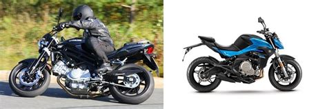 Motorrad Vergleich Hyosung GT 650i Naked SE 2009 Vs CFMOTO 650NK 2021