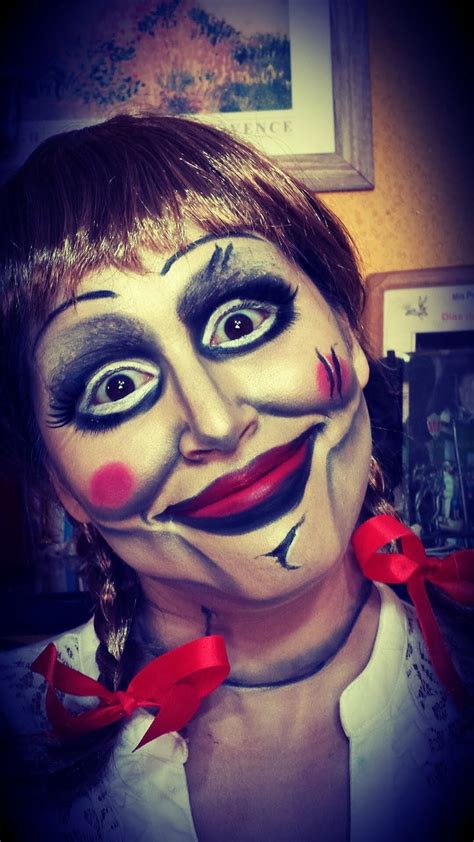 The Conjuring Doll Annabelle Makeup Tutorial Maquillaje Muñeca