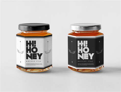 Free Honey Jar Mockup PSD | Mockuptree