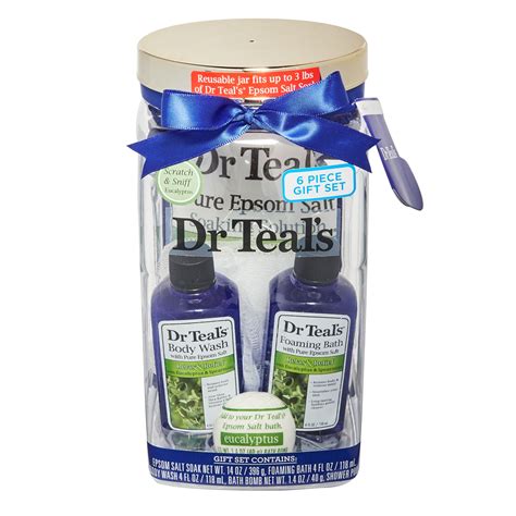 Dr Teal S 5 Piece Relax Bath T Set With Eucalyptus And Spearmint