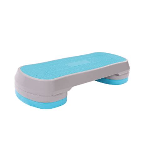 adjustable fitness step blue  fitness