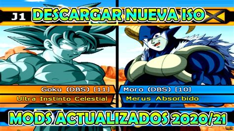 DESCARGAR NUEVA ISO DBZ BUDOKAI TENKAICHI 3 DBZ DBS GT AF SDBH CON