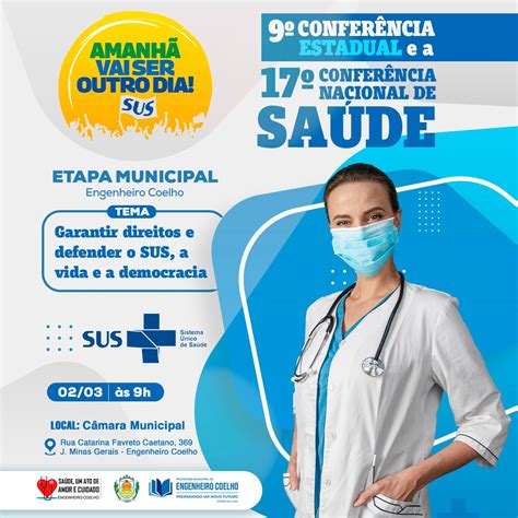 Etapa Municipal Da 17ª Conferência Nacional De Saúde Acontece Em